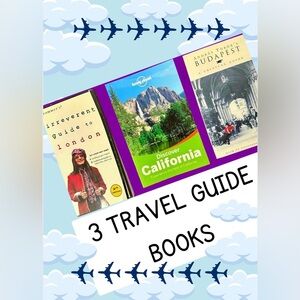 Travel Guides: London, California and Budapest